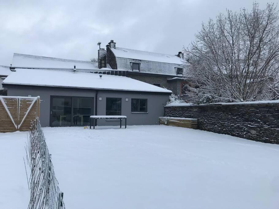 Maison En Plein Centre Avec Terrasse Et Jardin Vielsalm Esterno foto